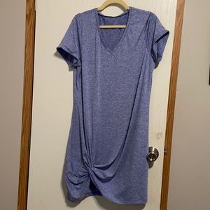 Blue dress